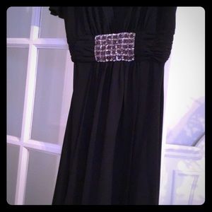 Beautiful black embellished dress